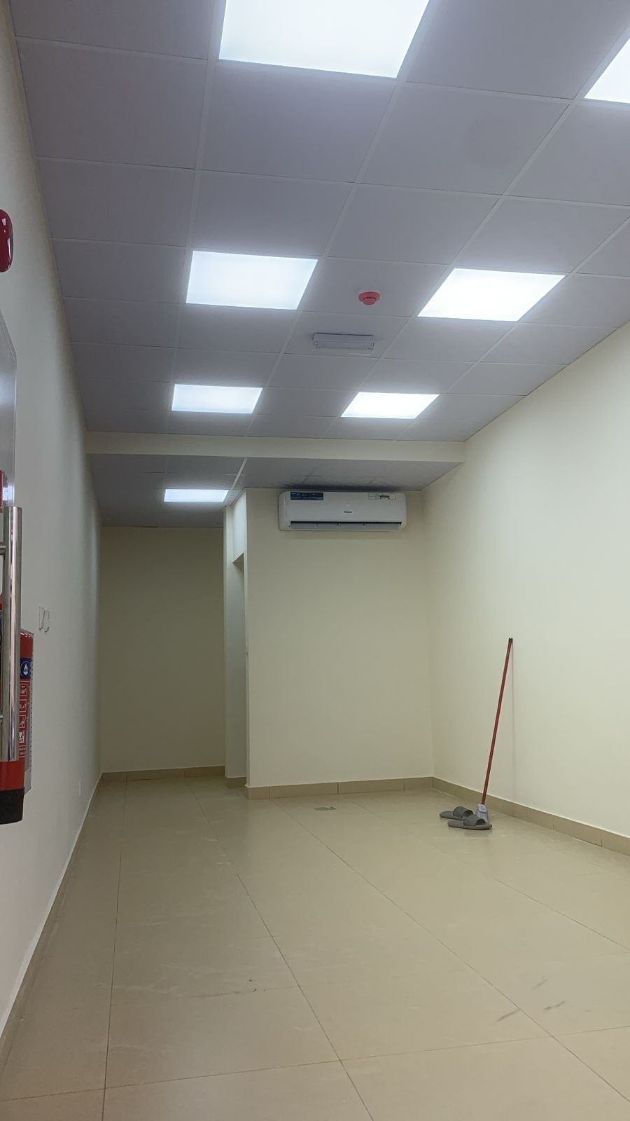 Completed commercial interior